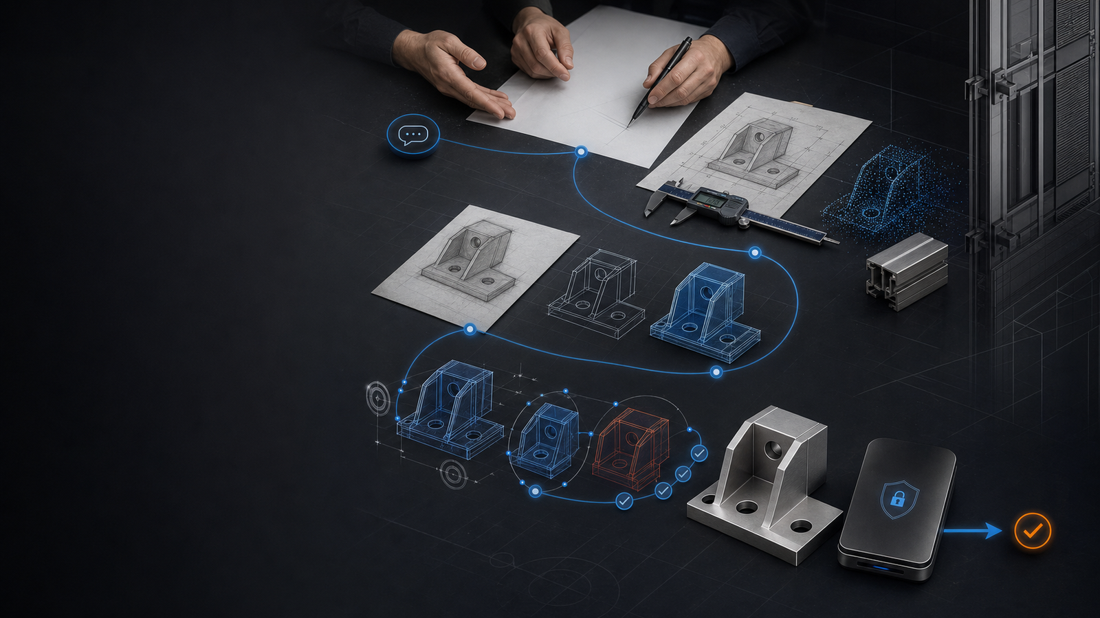 Ablauf eines CAD-Projekts – vom Erstgespräch bis zur Dateiübergabe